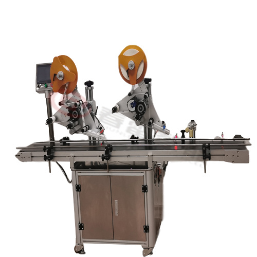 Awtomatikong color box corner labeling machine