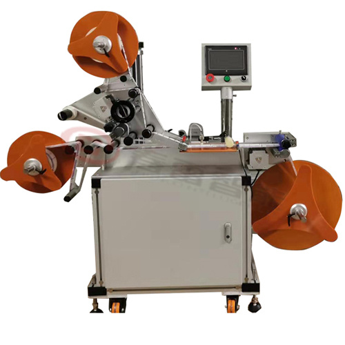 Awtomatikong electronic trademark roll film labeling machine