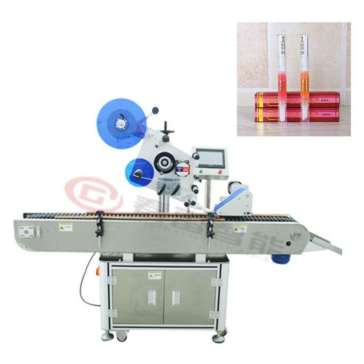 Awtomatikong lip gloss labeling machine