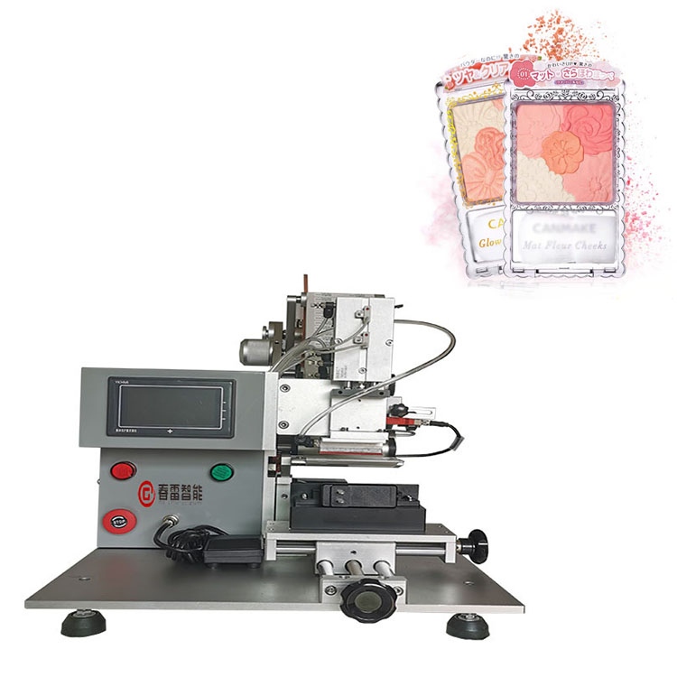 Semi awtomatikong blush labeling machine