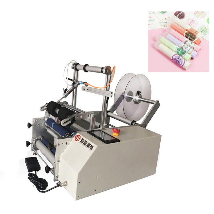 Semi awtomatikong chapstick labeling machine