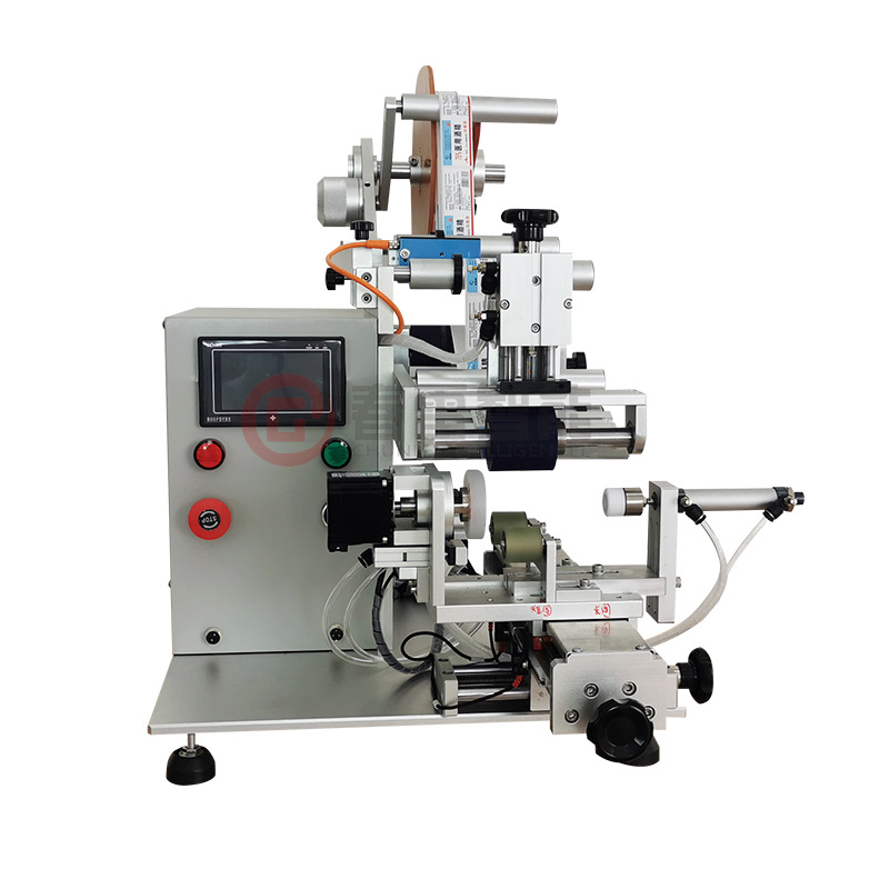 Semi-awtomatikong diamond bottle labeling machine