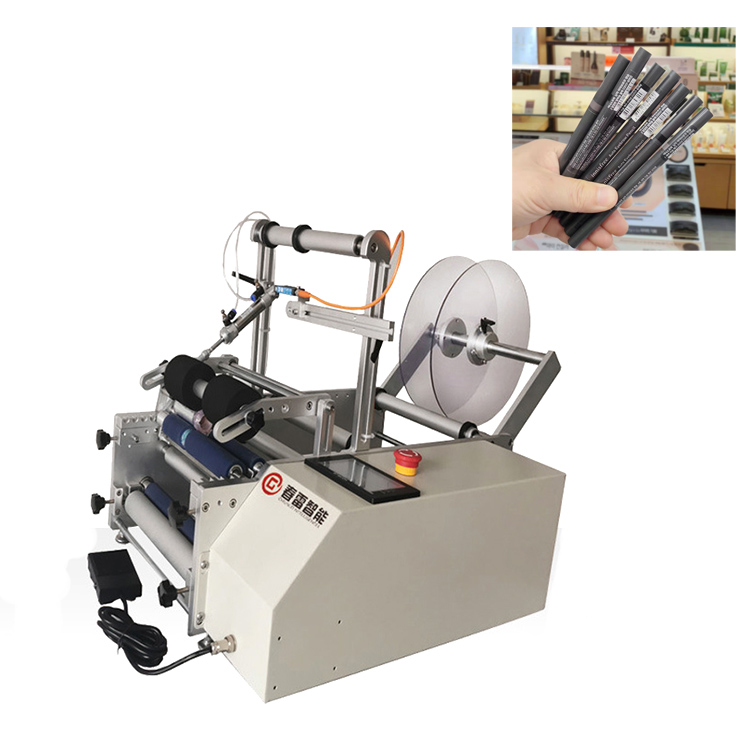 Semi awtomatikong eyeliner labeling machine